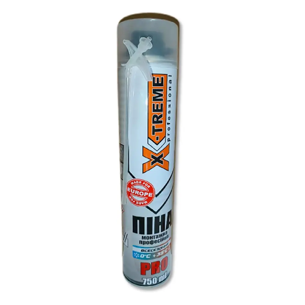 Піна монтажна багатоцільова PRO 750 мл X-Treme