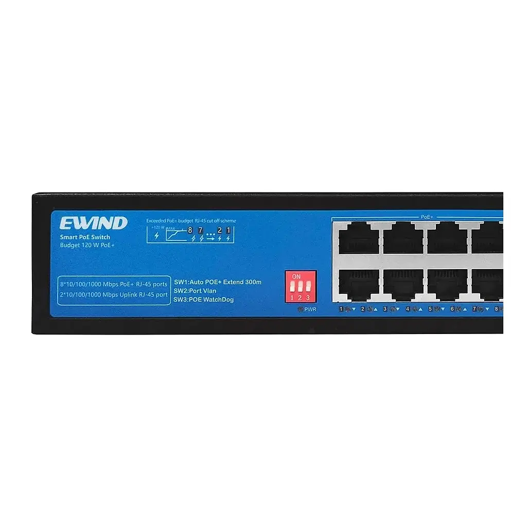 Комутатор мережевий Ewind EW-S1910G-AP - фото 3