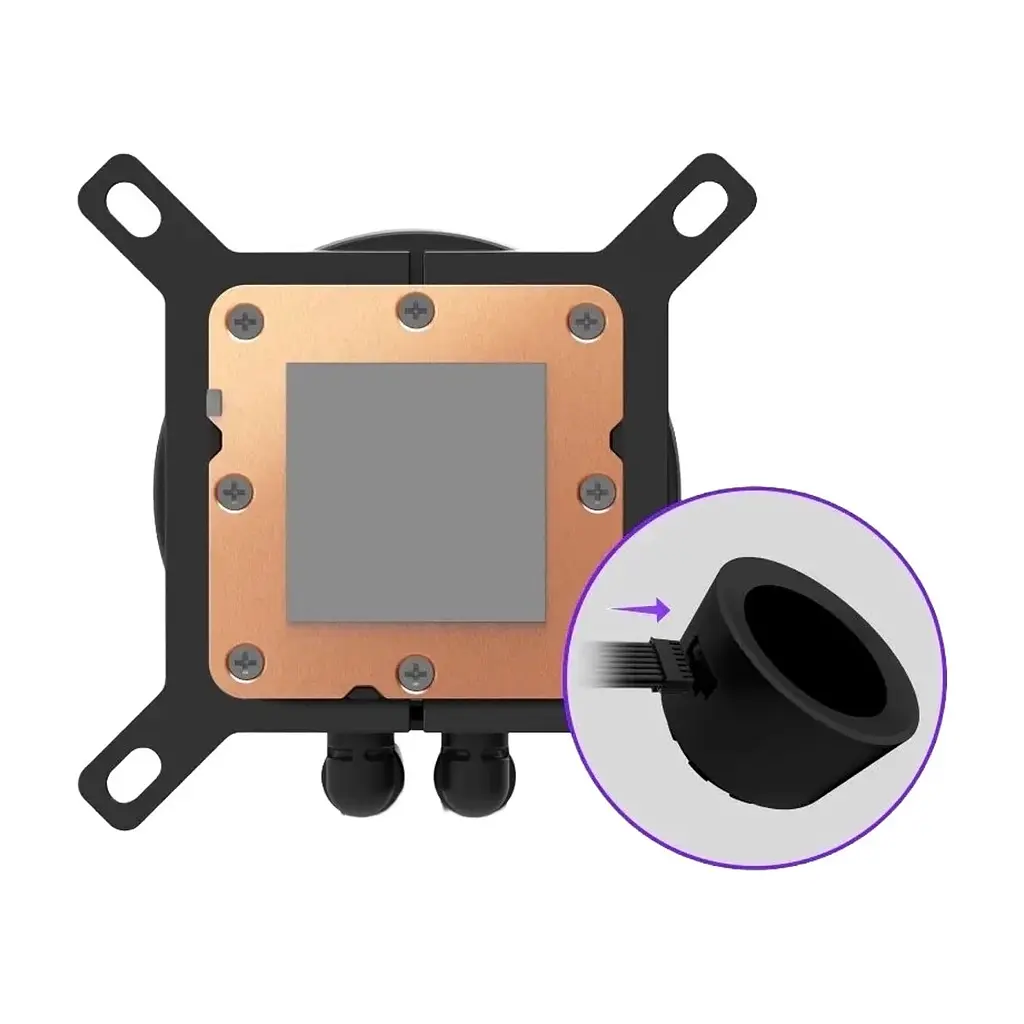 Система рідинного охолодження NZXT Kraken Plus V2 280mm AIO (RL-KN280-B2) - фото 5