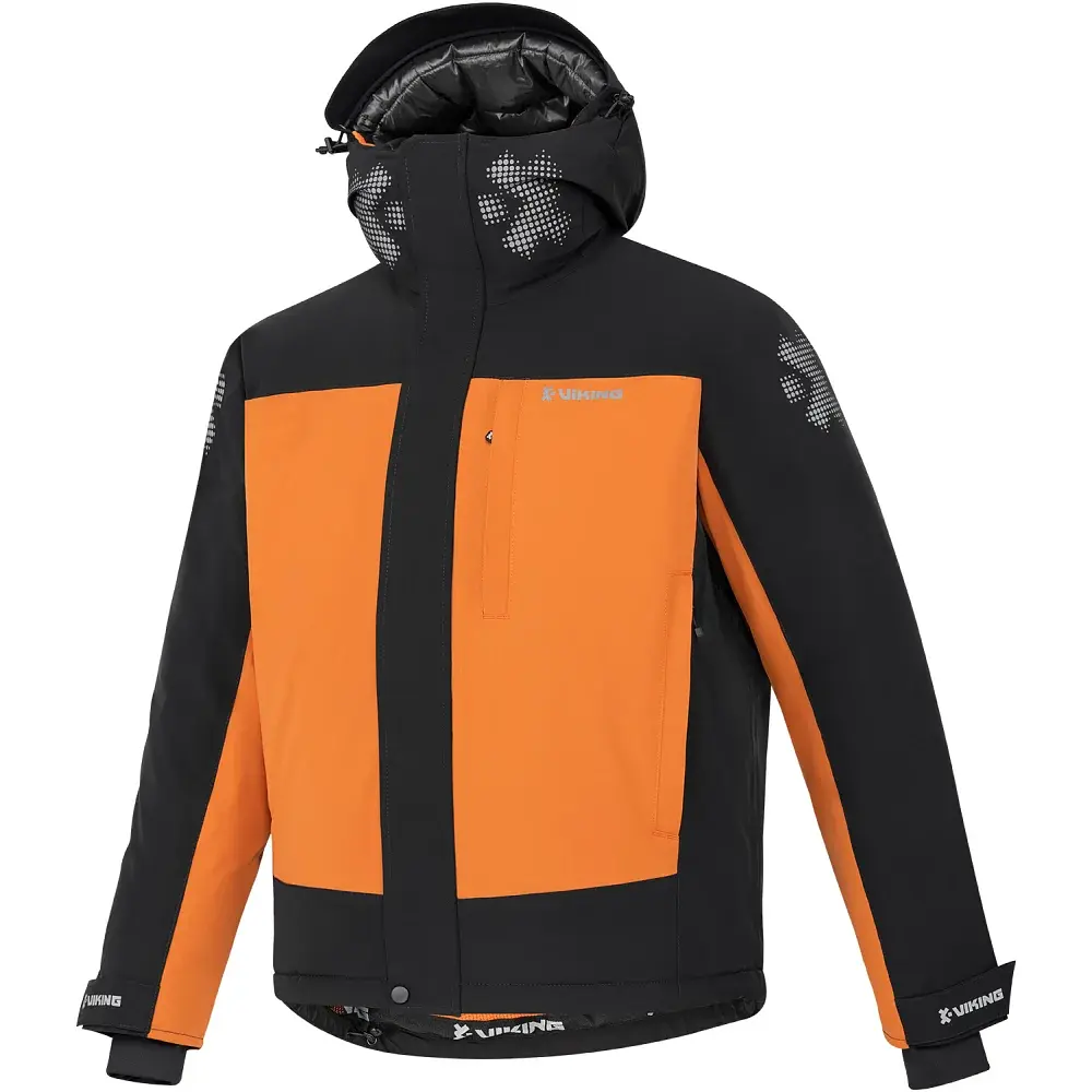 Куртка Viking Fishing Isen XL 150g 20K Black/Orange - фото 2