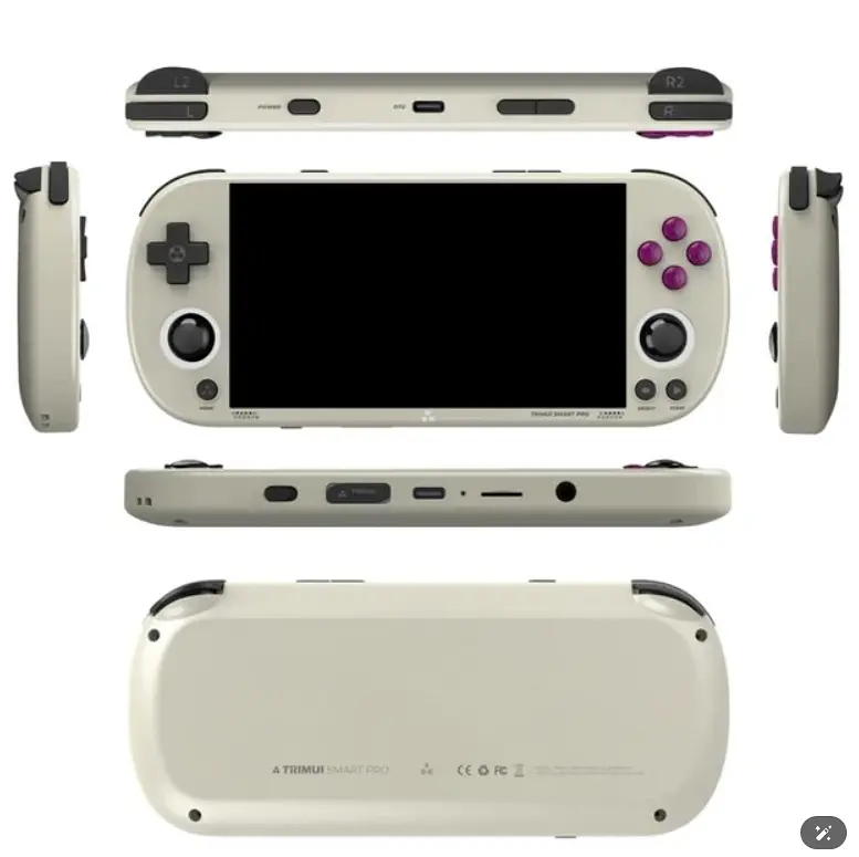 Портативна ігрова консоль TSP PRO Portable (PSP, Palystation 1, Dendy, Sega, JAVA,) 128 gb Grey CrossMix OS та Android TV  - фото 2