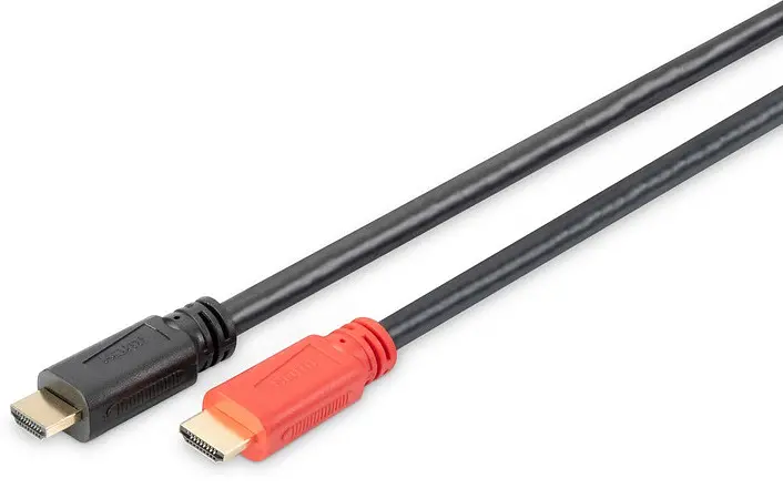 Кабель Digitus HDMI (M/M), 4K, High speed, активний, 10м, чорний teh0025061 - фото 2