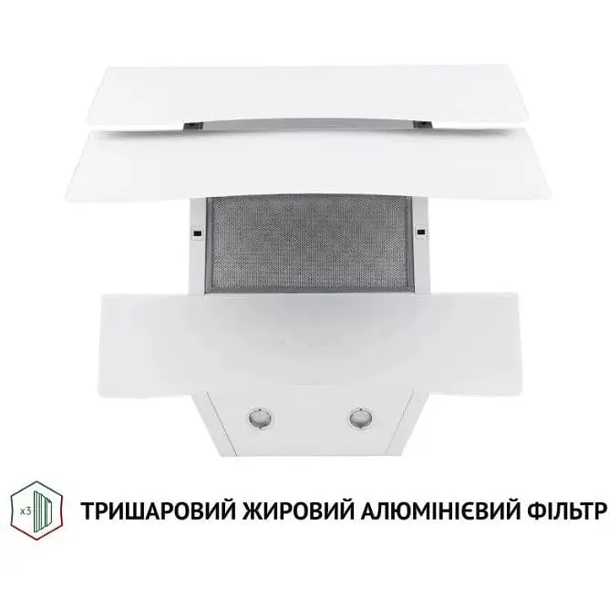 Витяжка Perfelli DNS 6482 D 850 WH LED - фото 4