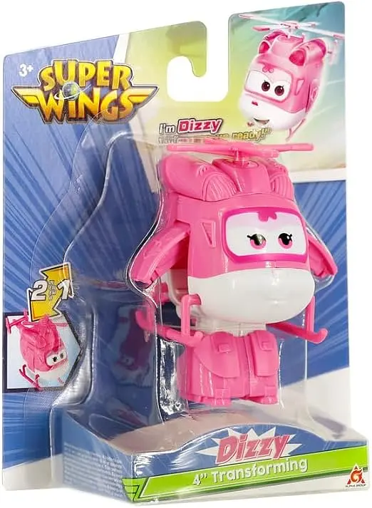 Ігрова фігурка-трансформер Super Wings Transforming Діззі (Dizzy) 10 см (EU780622) - фото 3