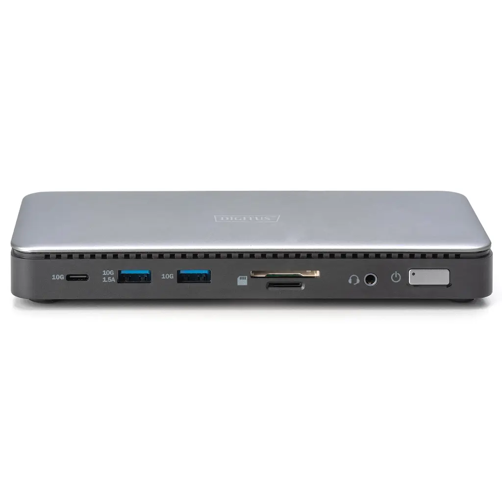 Порт-реплікатор Digitus USB-C > 2xHDMI/DP/2xUSB-A/USB-C/SD/MicroSD/RJ54/DC/Audio (DA-70917) - фото 3