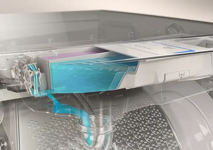 Пральна машина Electrolux фронтальна 9 кг 1400 A+++ 66 см дисплей пара інвертор автодоз білий - фото 9