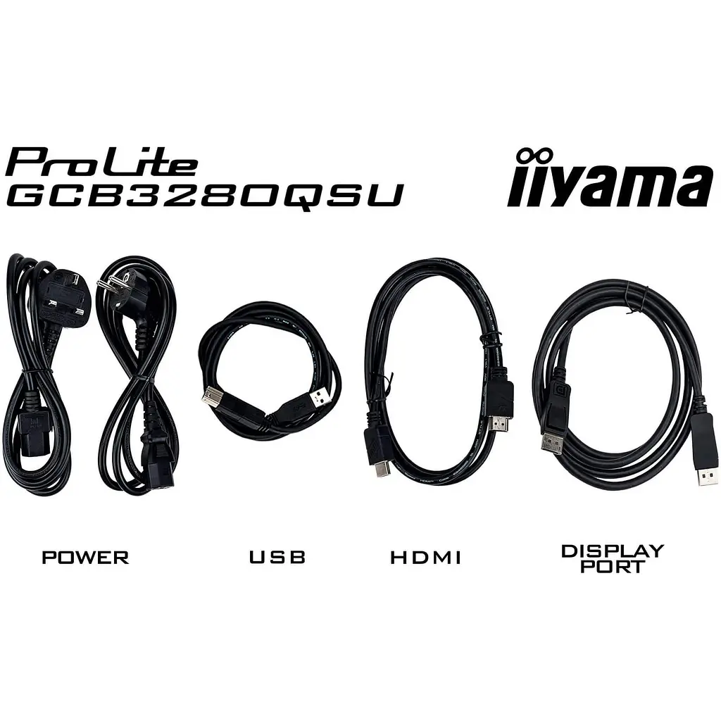 Монітор 31.5" Iiyama GCB3280QSU-B2 Curved QHD VA 180Hz (GCB3280QSU-B2) - фото 12