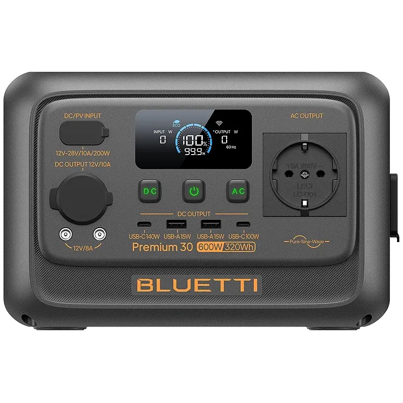 Зарядна станція BLUETTI Premium 30 V2 600W - фото 4