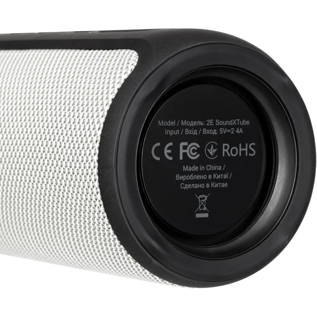 Портативная Bluetooth колонка 2E SoundXTube 30W TWS, MP3, Wireless, Waterproof Black-Grey - фото 4
