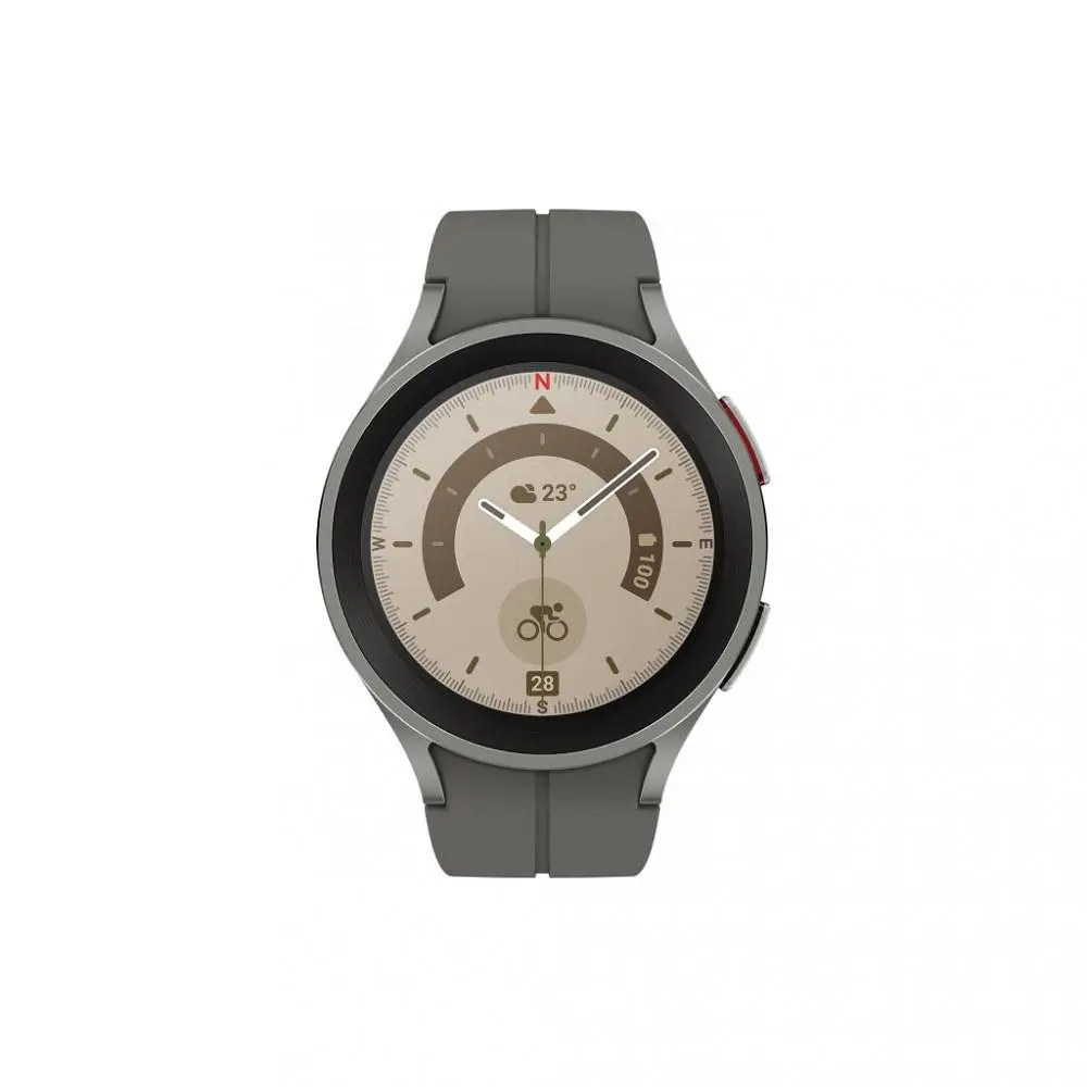 Смарт-часы Samsung Galaxy Watch5 Pro 45 mm Gray Titanium (SM-R920NZTA) - фото 2