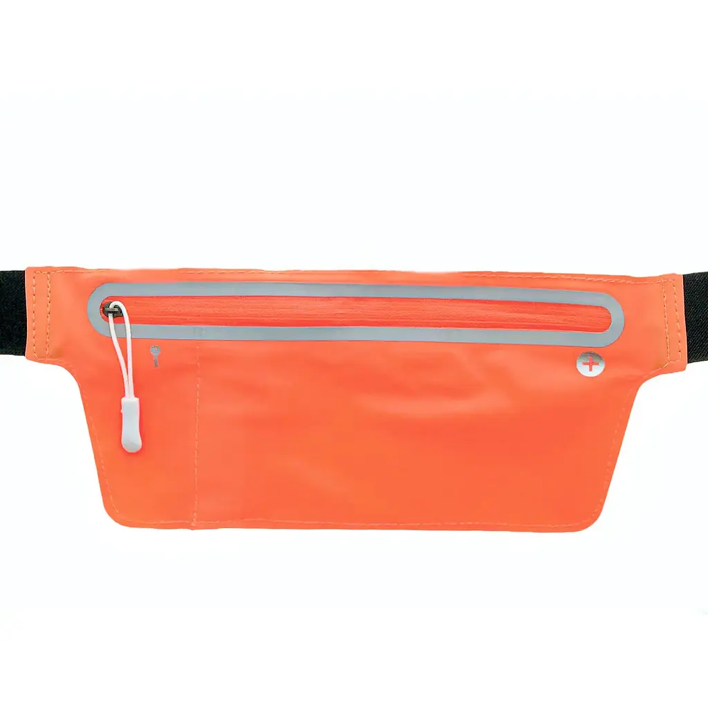 Сумка поясная спортивная UFT SW01 Accel для бега оранжевая - фото 1