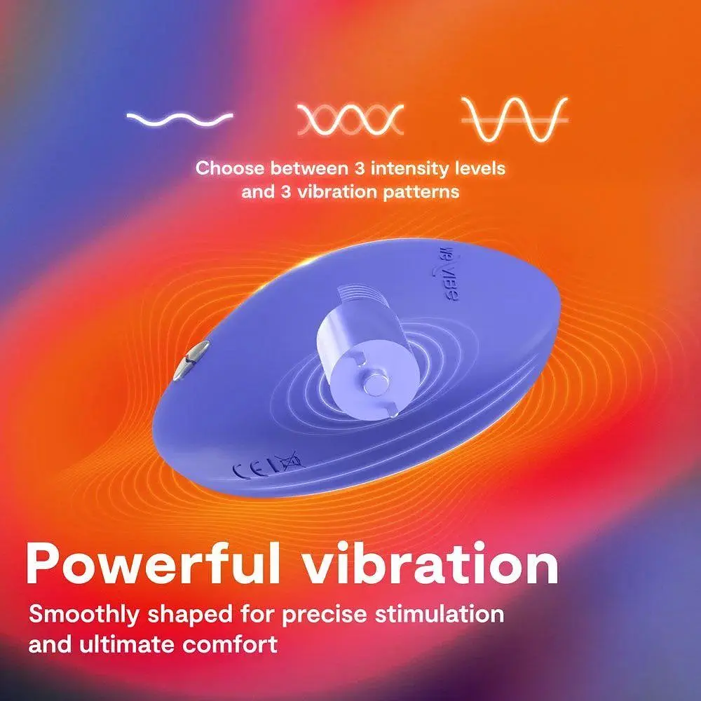 Вібратор We-Vibe Temp Lavender Blue для клітора - фото 10