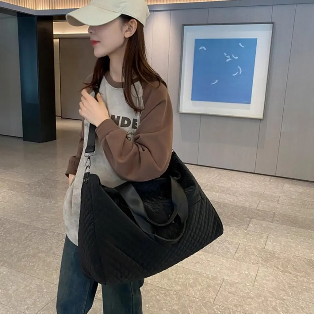 Текстильна містка сумка жіноча текстиль Confident TB1-T-263A чорна - фото 6