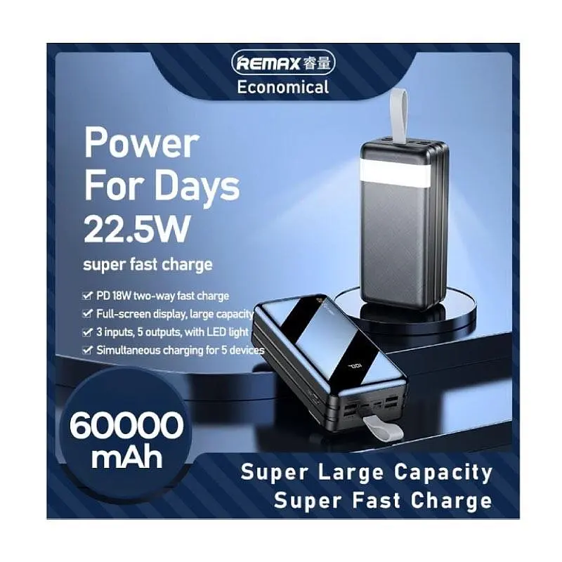 Внешний аккумулятор Remax RPP-173 60000mAh 22.5W - фото 4