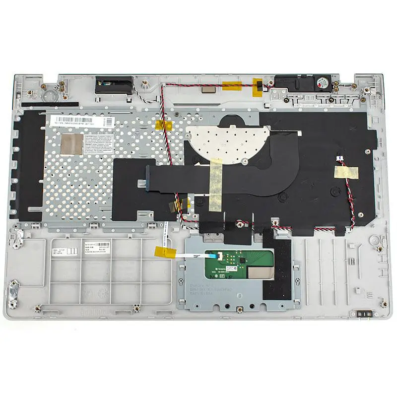 Клавіатура для ноутбука SAMSUNG (QX510 QX511 Keyboard+Touchpad+передня панель) rus чорний - фото 2