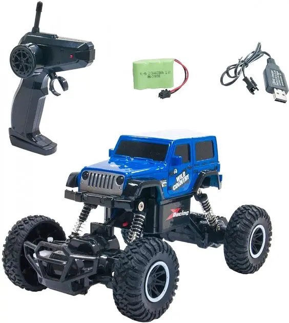 Машинка на радіокеруванні Sulong Toys Off-Road Crawler Wild Country синій (SL-106AB) - фото 5