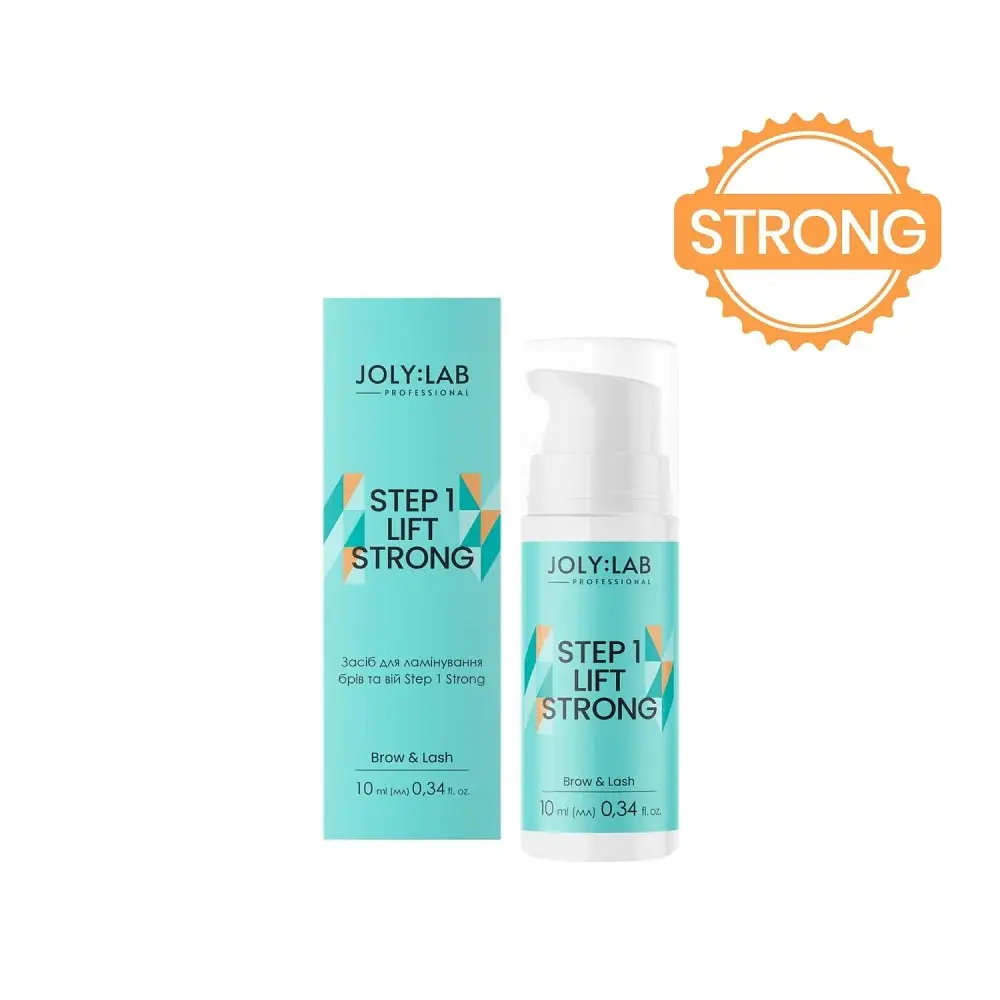 Засіб для ламінування брів та вій Step 1 Strong Joly:Lab 10 мл - фото 2