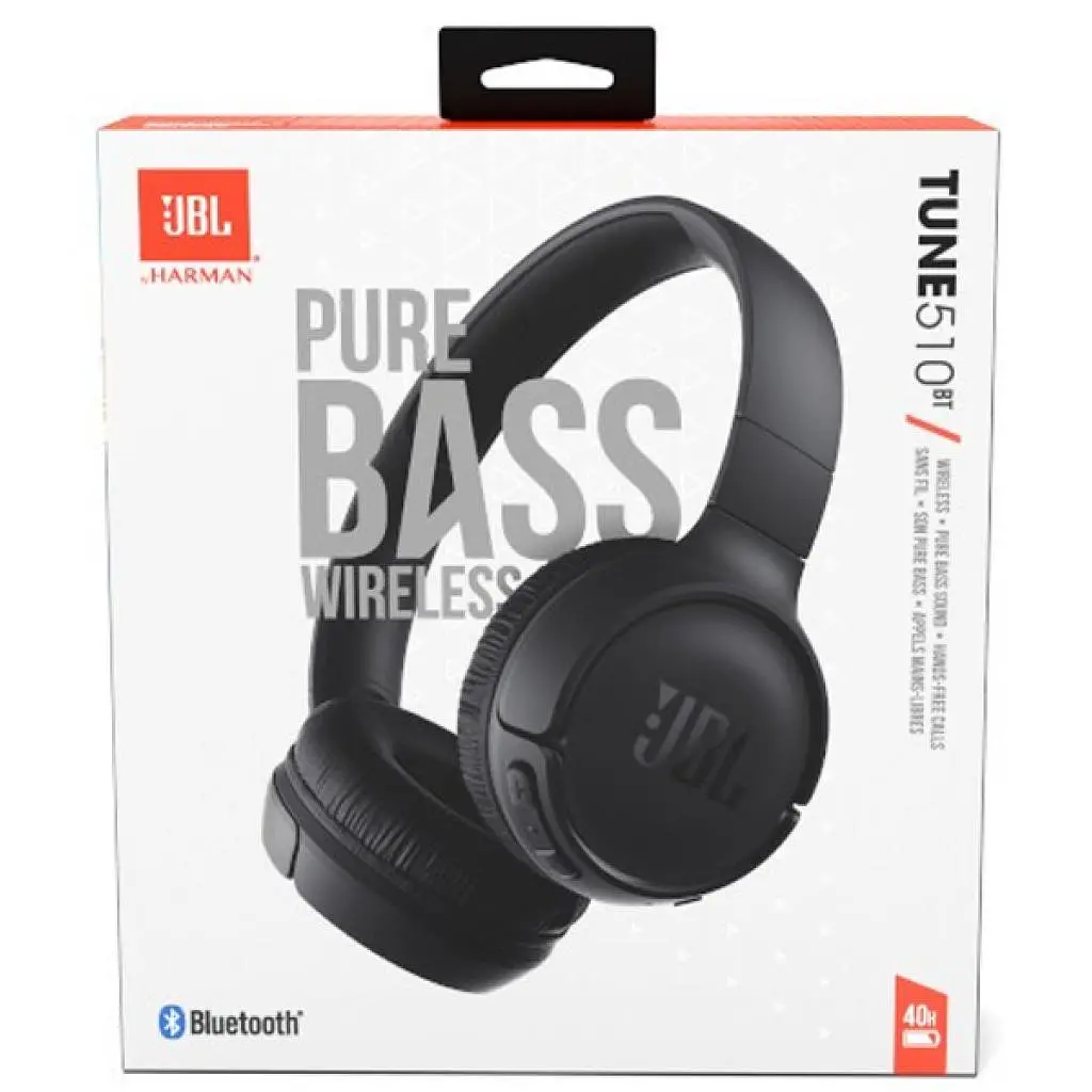 Гарнітура JBL T510BT (JBLT510BTBLKEU) Black - фото 8