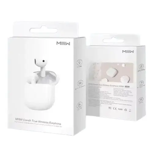 Беспроводные наушники MiiiW Conch True Wireless Earphone W06 MWTW04 White - фото 3