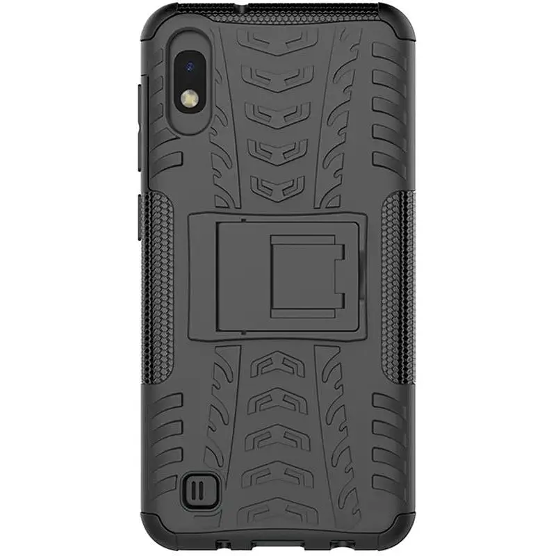 Чохол-накладка Toto Dazzle Kickstand 2 in 1 Case Samsung Galaxy M10 Black - фото 5