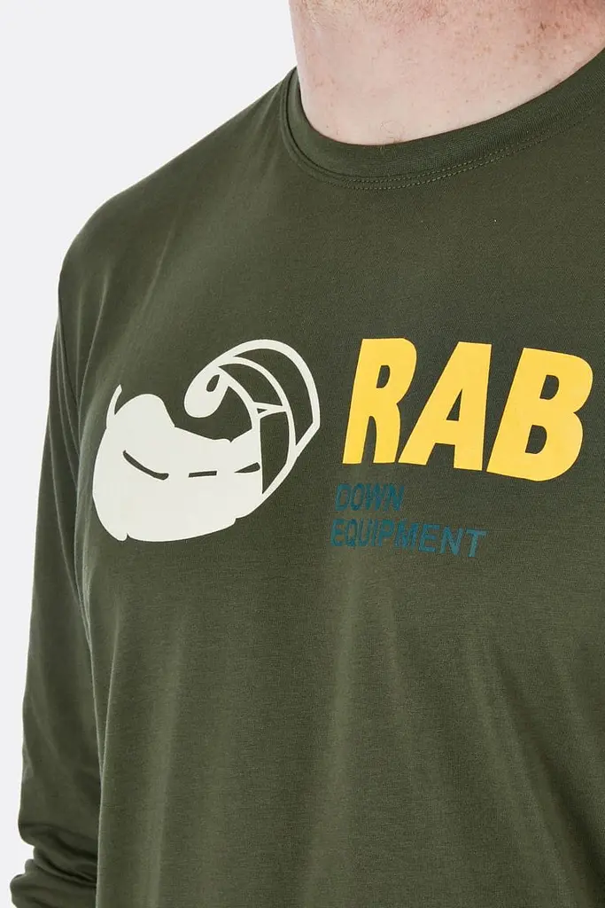 Лонгслив Rab Stance Vintage LS Tee S Темный хаки - фото 3