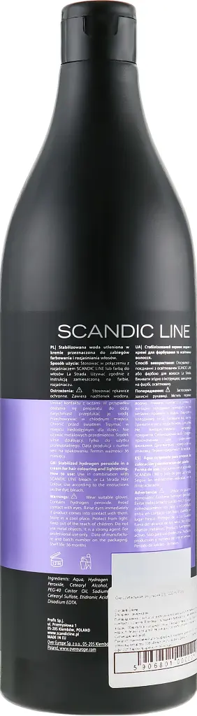 Окислювач для волосся Profis Scandic Line Oxydant Creme 3% 1000 мл - фото 2