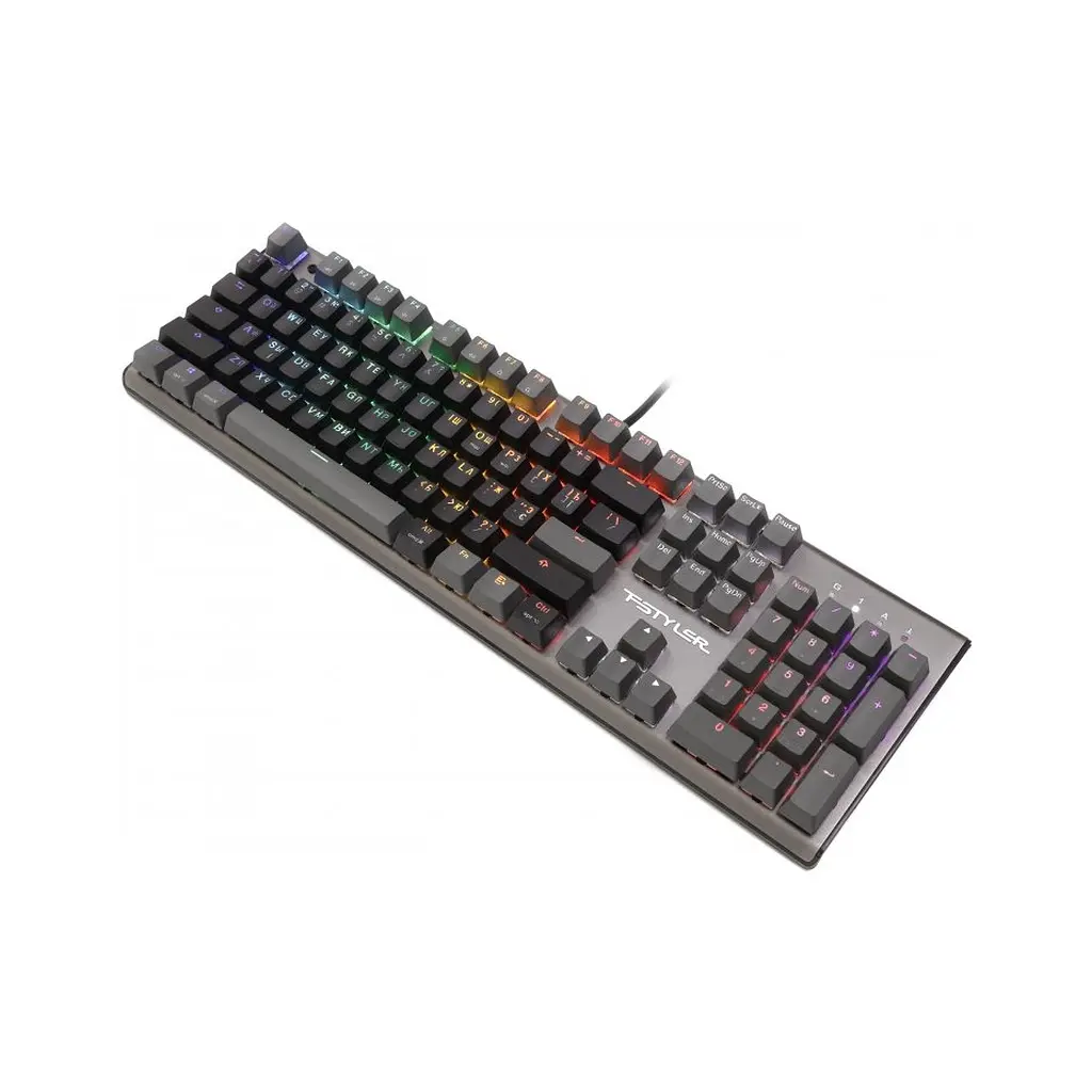 Клавіатура A4Tech FS100 RGB FS Switch USB Stone Black (4711421000567) - фото 3