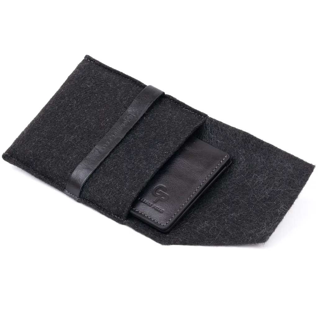 Чоловічий шкіряний гаманець Grande Pelle 11.5х9х0.7 см acs0015933 - фото 5