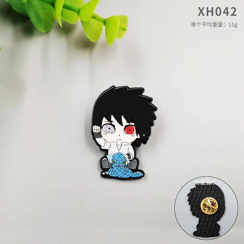 Значок Наруто Саске Naruto Sasuke 3,5 см P N S 01 - фото 2