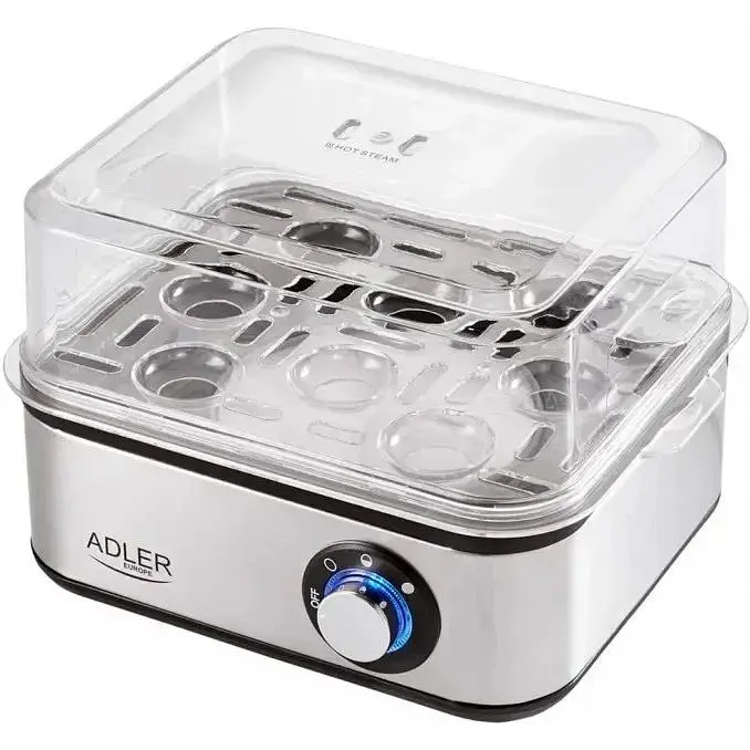 Яйцеварка электрическая на 8 яиц Adler AD 4486 форма для омлета и пашот - фото 3