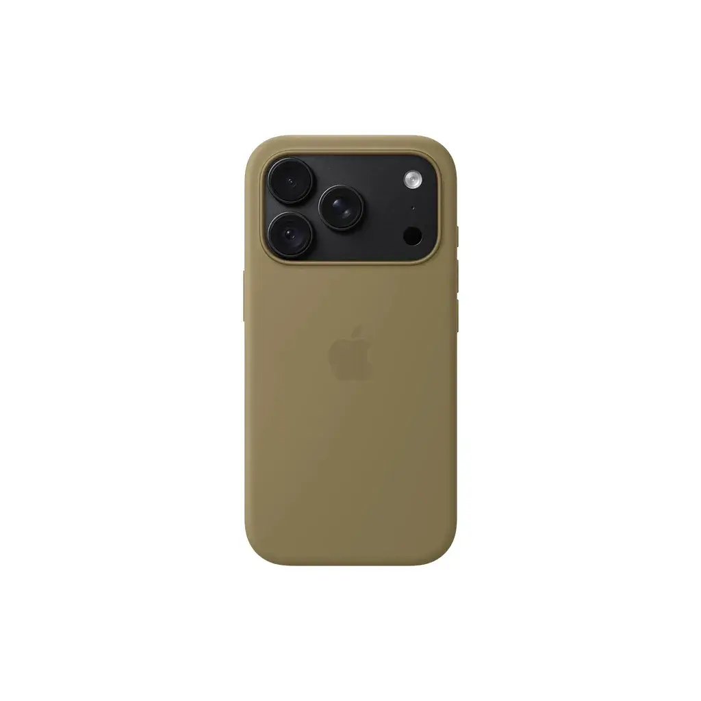 Чохол до мобільного телефона Apple Silicone MagSafe iPhone 18 Pro Olive (MK8V4ZM/A) - фото 4