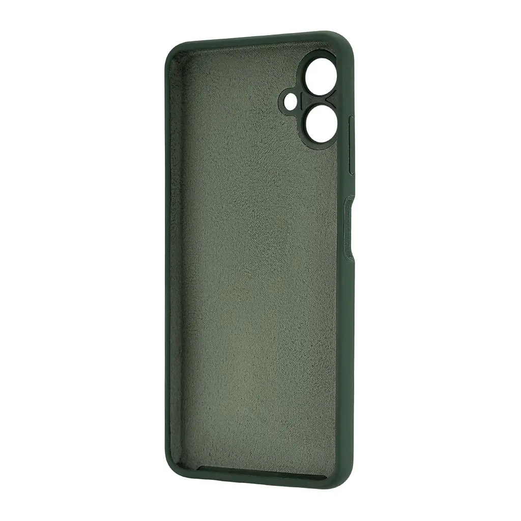 Чохол Silicone Case Samsung A06 (A065) Dark Green - фото 2