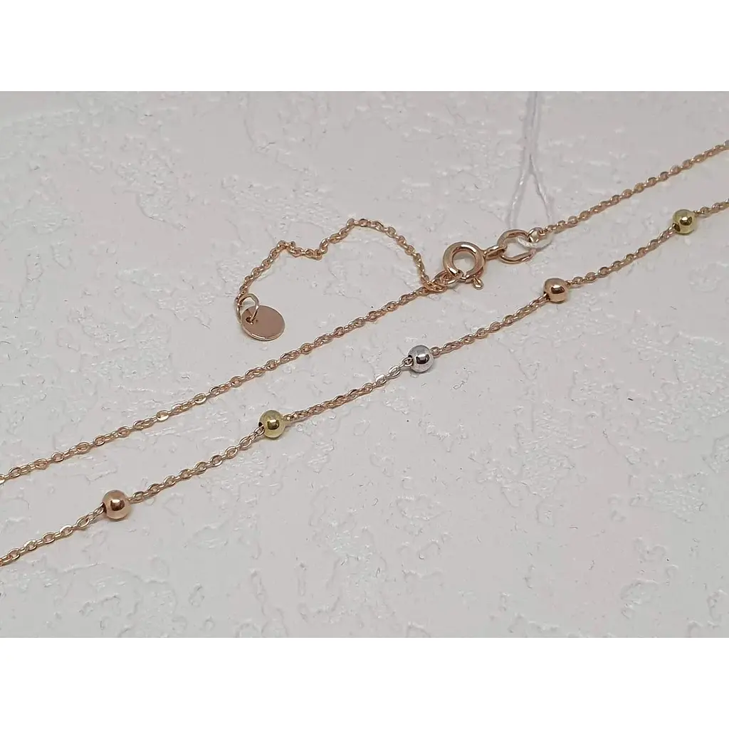 Золоте кольє Tango Кульки. 860469 45 - фото 3