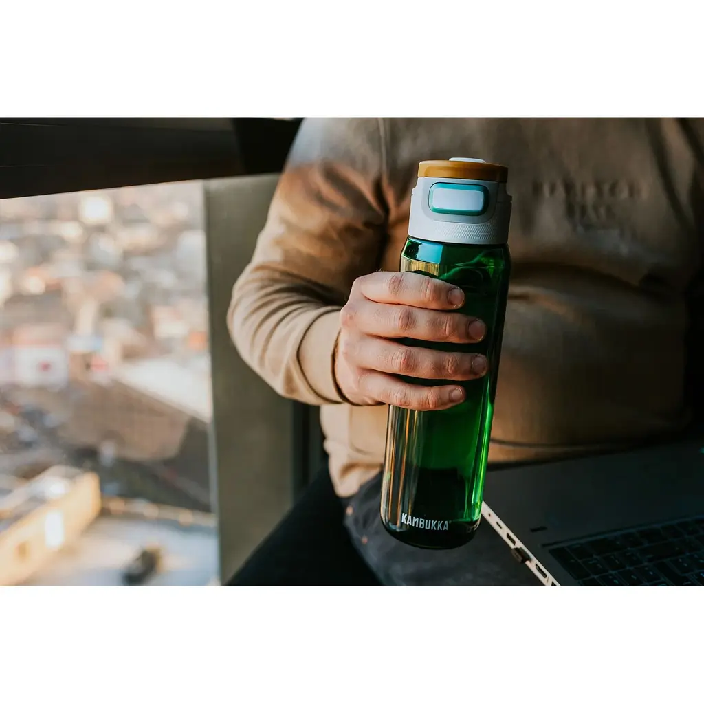 Бутылка для воды Kambukka Elton 1000 мл темно-зеленая (11-03033) - фото 5