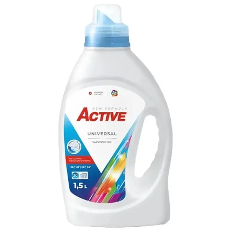 Гель для прання Active PR Universal З ароматом свіжості 1.5 л (4820196010319)