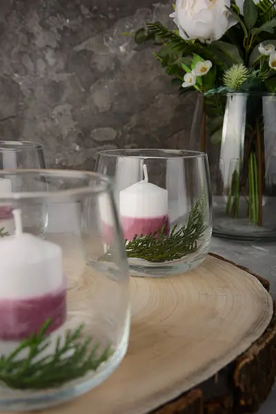 Свічник Trend glass, 9 см, прозорий (38430) - фото 3