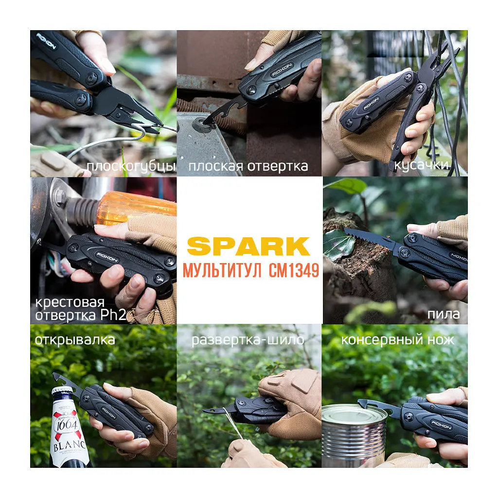 Мультитул Roxon SPARK (CM1349) - фото 11