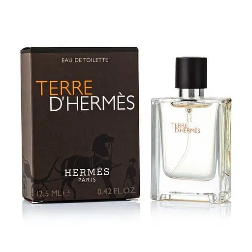 Туалетна вода Мініатюра Hermes Terre d'Hermes 12.5 мл - фото 2