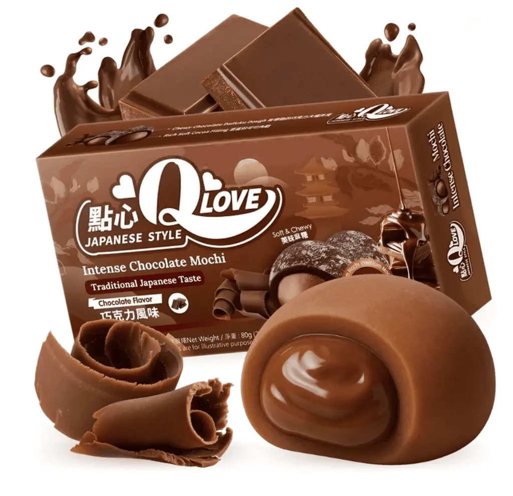 Моті QLove Intense Chocolate Mini Mochi 80г - фото 3