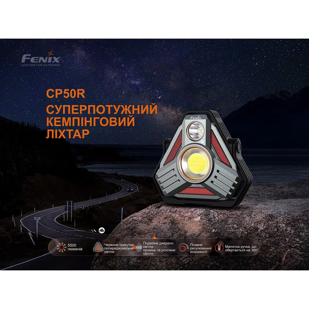 Фонарь кемпинговый Fenix CP50R - фото 6