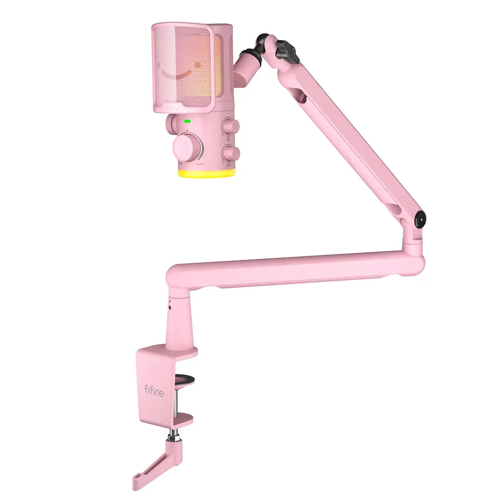 Микрофон Fifine Pink конденсаторный USB (TAM6P) - фото 2