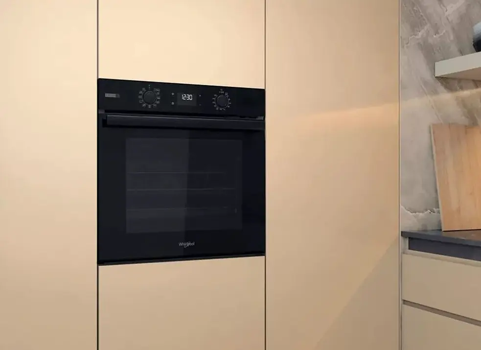 Духовой шкаф Whirlpool электрический 71 л, A+, дисплей, конвекция, телескопические направляющие, пара, черный - фото 6