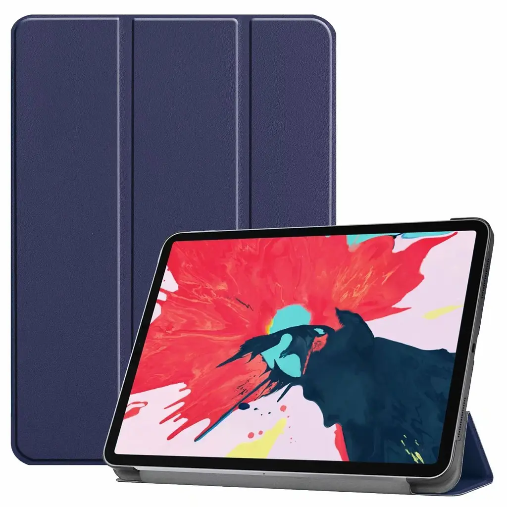 Чохол-книжка Smart Leather Case для iPad Pro 12.9" 2020 [Midnight Blue] AAA [48628] - фото 4