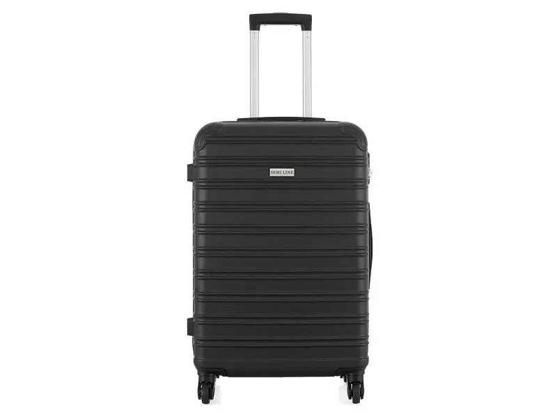 Чемодан Semi Line 24 M Black (T5953-2) - фото 9