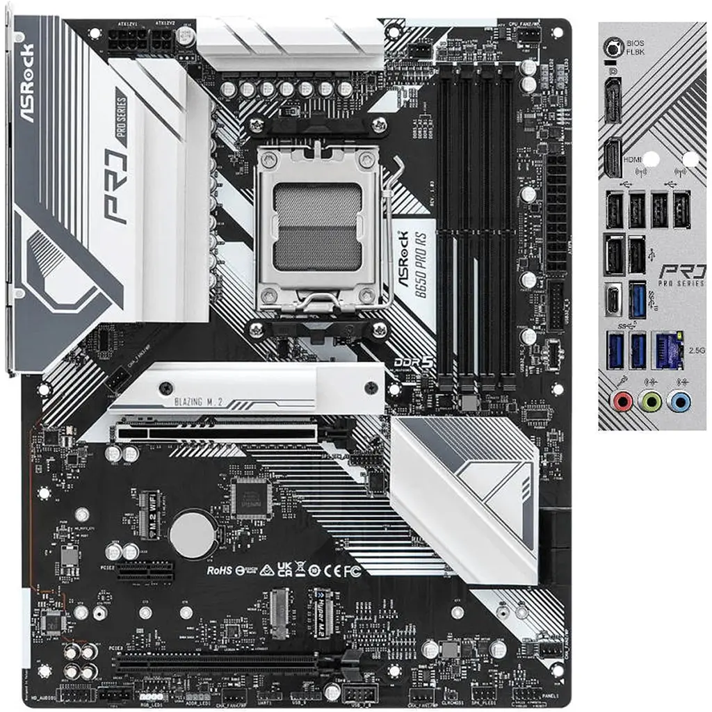 Материнська плата ASRock B650 Pro RS [140200] - фото 6