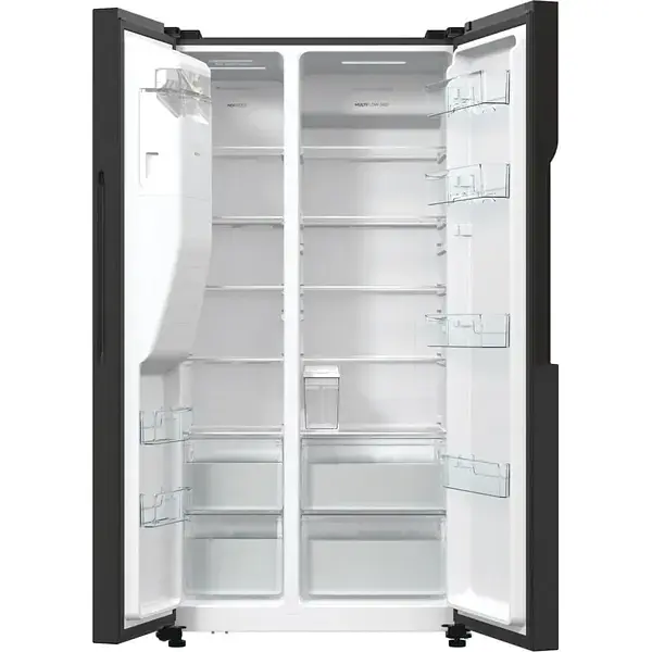 Холодильник Gorenje SBS 179х70х92 см 2 двері 376(190) л А++ NF+ Інв. диспенсер генератор льоду Зовн. Диспл чорний - фото 8