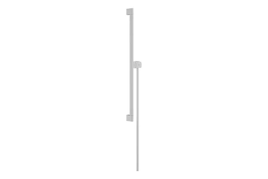 Душова штанга Hansgrohe Unica Puro S 65 см зі шлангом matt white 24402700