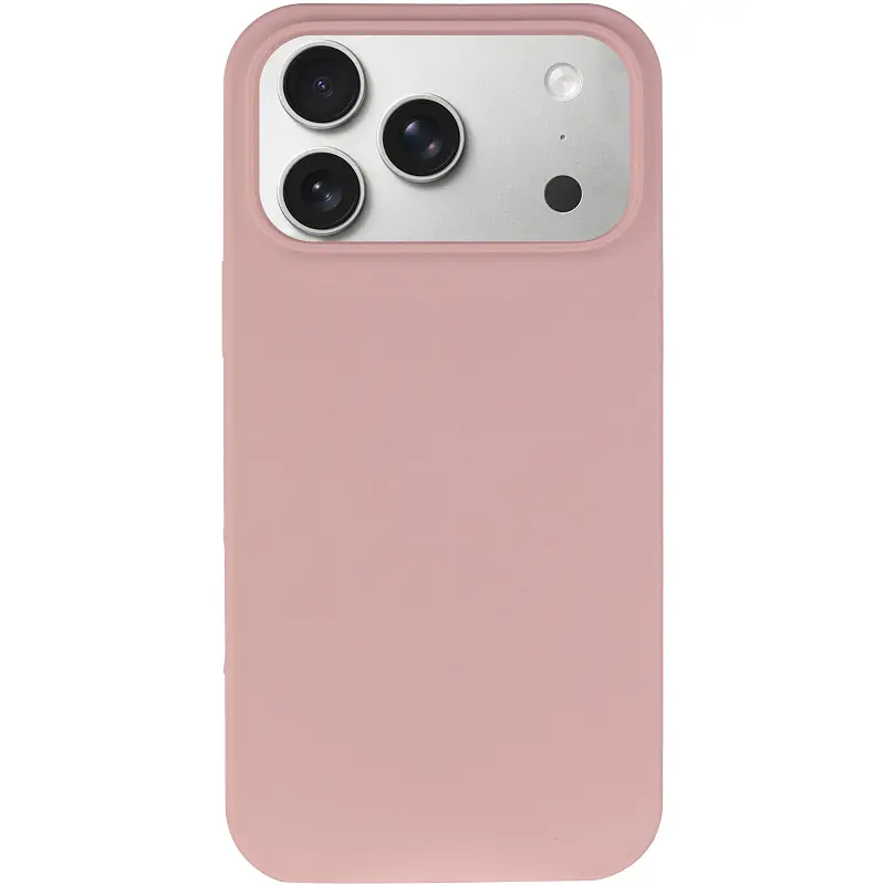 Чохол Epik Silk Full Protective (AA) NO LOGO для Apple iPhone 17 Pro / 18 Pro (6.3") Рожевий / Pink Sand - фото 2