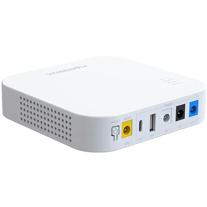 ДБЖ Marsriva DC Router UPS KP4 Max 3xDC+USB+USB-C OUT, 5V/9V/12V 18W 20000 mAh (74Wh) Li-Ion - фото 2