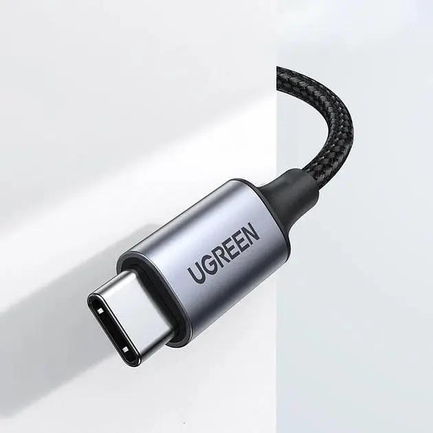Кабель Ugreen Mini Jack 3.5mm to USB Type C CM450 DAC-чип 1м Black (25108) - фото 3